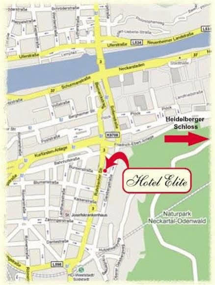 Hotel Elite Heidelberg Buitenkant foto